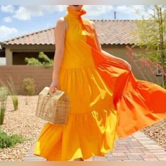 CHRISTOPHER JOHN
ROGERS Maxi Dress size M. - Picture 8 of 8